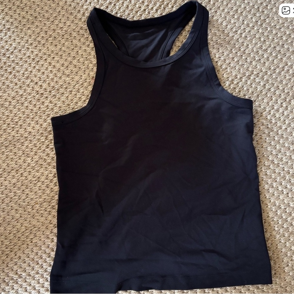 Women’s Lululemon Align Racerback Tank Top Waist Length- Black- size 8